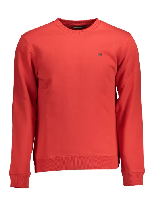 "Napapijri Startseite im Sale | NAPAPIJRI SWEATSHIRT OHNE REISSVERSCHLUSS HERREN ROT online kaufen"|Planet-Deluxe