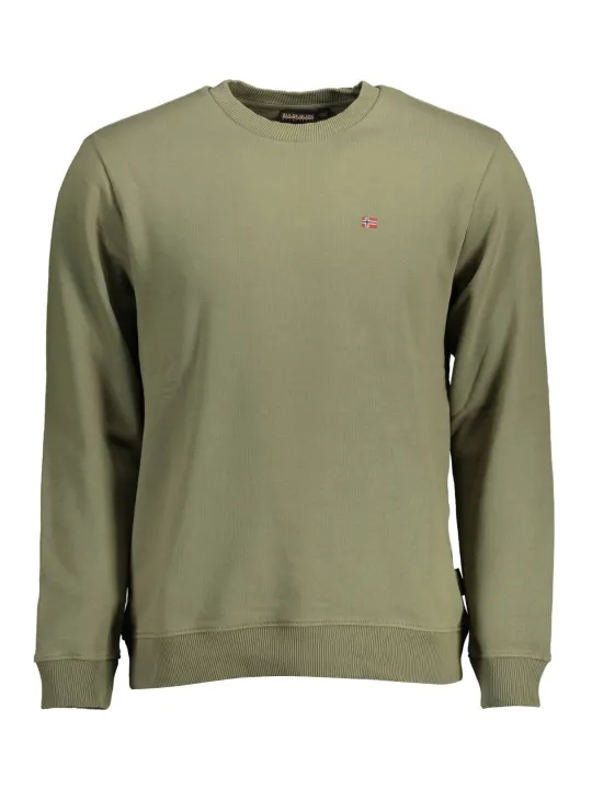 "Napapijri Sweatshirts im Sale | Napapijri Balis Crew Langarmshirt Grün online kaufen"|Planet-Deluxe