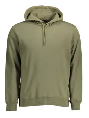 "Napapijri Sweatshirts im Sale | Napapijri Balis Olivgrün Hoodie Bio-Baumwolle online kaufen"|Planet-Deluxe