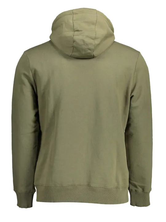 "Napapijri Sweatshirts im Sale | Napapijri Balis Olivgrün Hoodie Bio-Baumwolle online kaufen"|Planet-Deluxe