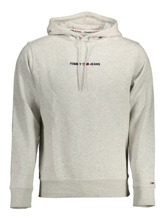 "Tommy Hilfiger Sweatshirts im Sale | Tommy Hilfiger Klassik Hoodie Grau online kaufen"|Planet-Deluxe