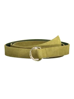 GANT Ledergürtel Olive Suede - Stilvoller Wildledergürtel