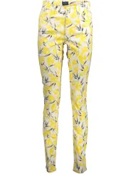 GANT Herrenhose Weiß Gelb mit Blumenmuster - Stilvoll & Modern