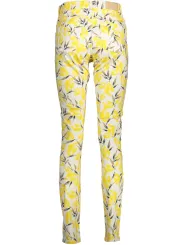 GANT Herrenhose Weiß Gelb mit Blumenmuster - Stilvoll & Modern