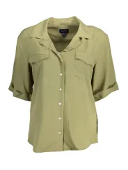 "GANT Startseite im Sale | GANT KURZÄRMLIGES GRÜNES SHIRT FÜR DAMEN online kaufen"|Planet-Deluxe