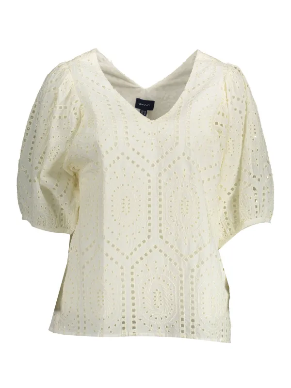 GANT Bio-Baumwolle V-Neck T-Shirt – Nachhaltig & Stilvoll