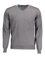 "Harmont & Blaine Pullover im Sale | Harmont Blaine Grauer V-Pullover online kaufen"|Planet-Deluxe