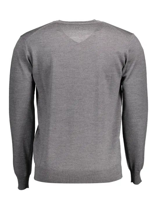 "Harmont & Blaine Pullover im Sale | Harmont Blaine Grauer V-Pullover online kaufen"|Planet-Deluxe