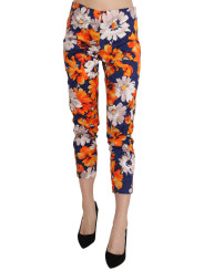 Jeans & Pants Floral Print Skinny Mid-Waist Pants 200,00 € 7333413030207 | Planet-Deluxe