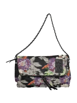 Einzigartige Desigual Handtasche Nero 22WAXA03 - Unikat
