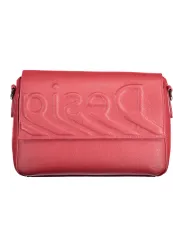 "Desigual Einzelstücke & Seltenheiten im Sale | Desigual Rote Statement-Tasche mit Kontrastdetails und abnehmbarem Gurt online kaufen"|Planet-Deluxe