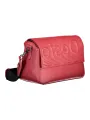 "Desigual Einzelstücke & Seltenheiten im Sale | Desigual Rote Statement-Tasche mit Kontrastdetails und abnehmbarem Gurt online kaufen"|Planet-Deluxe