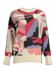 "Desigual Startseite im Sale | DESIGUAL WEISSER PULLOVER FÜR DAMEN online kaufen"|Planet-Deluxe
