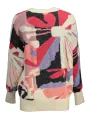 "Desigual Startseite im Sale | DESIGUAL WEISSER PULLOVER FÜR DAMEN online kaufen"|Planet-Deluxe