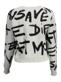 "Desigual Startseite im Sale | GRAUER PULLOVER FÜR DAMEN VON DESIGUAL online kaufen"|Planet-Deluxe