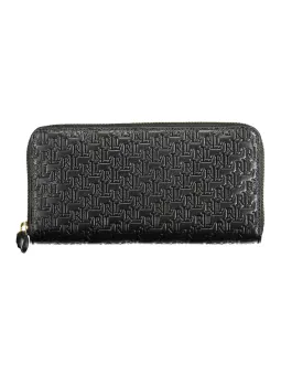 RALPH LAUREN Elegante Schwarze Geldbörse - 4 Fächer, Hochwertig