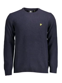 Lyle Scott Eleganter Langarmpullover Blau - Stilvoll & Zeitlos