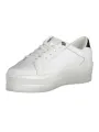 "Tommy Hilfiger Sneakers im Sale | Tommy Hilfiger Damen Sneaker FW0FW06731F_BIANCO_YBR – Stilvoller und Nachhaltiger Freizeitschuh mit 4,5 cm Sohle und Recycelte online kaufen"|Planet-Deluxe