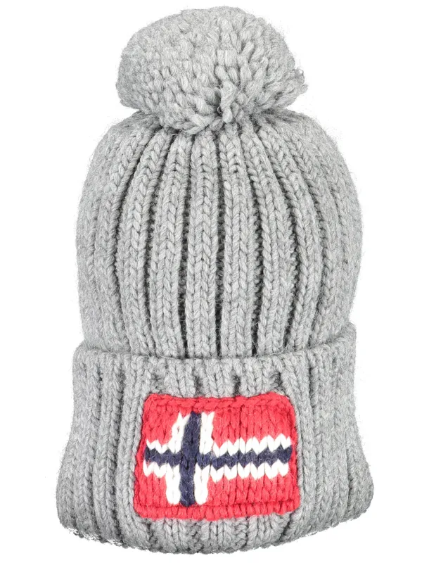 "Napapijri Caps & Mützen im Sale | Napapijri Graue Beanie mit Bommel online kaufen"|Planet-Deluxe "Napapijri Caps & Mützen im Sale | Napapijri Graue Beanie mit Bommel online kaufen"|Planet-Deluxe