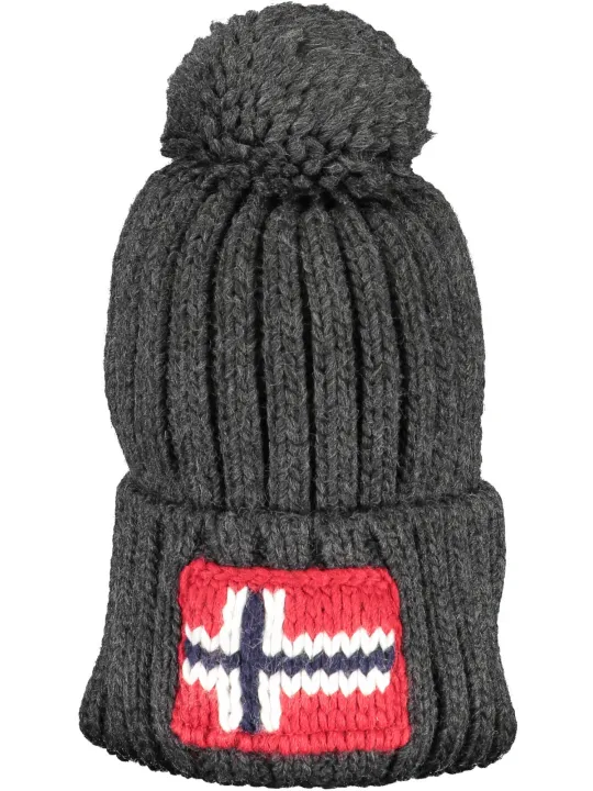 "Napapijri Caps & Mützen im Sale | Napapijri Beanie Semiury Grau online kaufen"|Planet-Deluxe