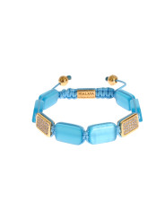 Bracelets Elegant Blue Opal &amp Diamond-Studded Bracelet 380,00 € 8050246180112 | Planet-Deluxe