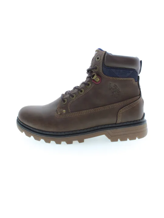 "U.S. POLO BEST PRICE Stiefeletten im Sale | US POLO BEST PRICE FOOTWEAR BRAUNER STIEFEL FÜR HERREN online kaufen"|Planet-Deluxe
