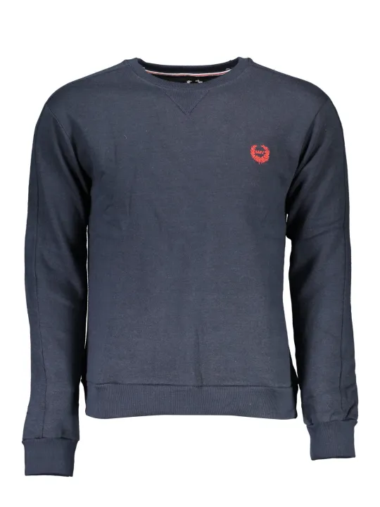 "GIAN MARCO VENTURI Startseite im Sale | GIAN MARCO VENTURI SWEATSHIRT OHNE REISSVERSCHLUSS HERREN BLAU online kaufen"|Planet-Deluxe