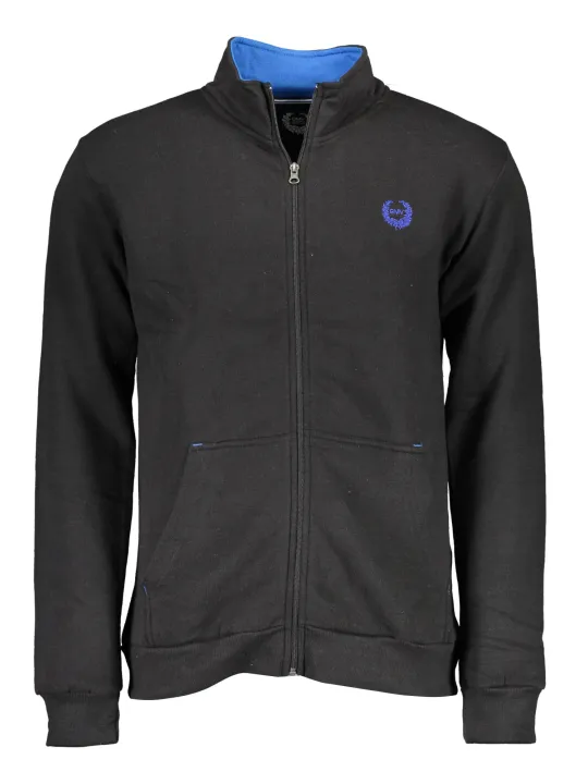 "GIAN MARCO VENTURI Startseite im Sale | GIAN MARCO VENTURI HERREN SWEATSHIRT SCHWARZ MIT REISSVERSCHLUSS online kaufen"|Planet-Deluxe