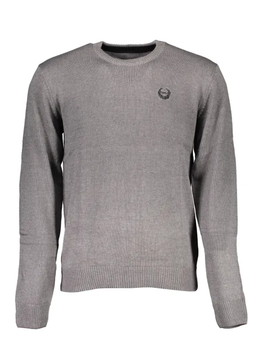 "GIAN MARCO VENTURI Startseite im Sale | GIAN MARCO VENTURI GRAUER PULLOVER FÜR HERREN online kaufen"|Planet-Deluxe
