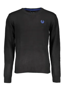 GIAN MARCO VENTURI Floriano Schwarz - Eleganter Pullover