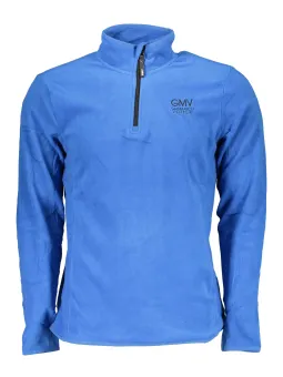 "Gian Marco Venturi Royal Blue Sweatshirt - Stilvoll & Elegant"