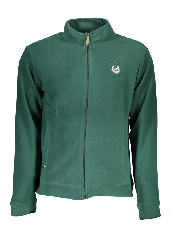 "Gian Marco Venturi: Waldgrünes Sweatshirt - Stilvoll & Bequem"