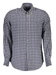 "Harmont & Blaine Startseite im Sale | HARMONT &amp BLAINE BLAUES LANGARM-HEMD FÜR HERREN online kaufen"|Planet-Deluxe