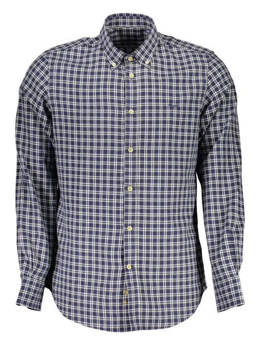 "Harmont & Blaine Startseite im Sale | HARMONT &amp BLAINE BLAUES LANGARM-HEMD FÜR HERREN online kaufen"|Planet-Deluxe