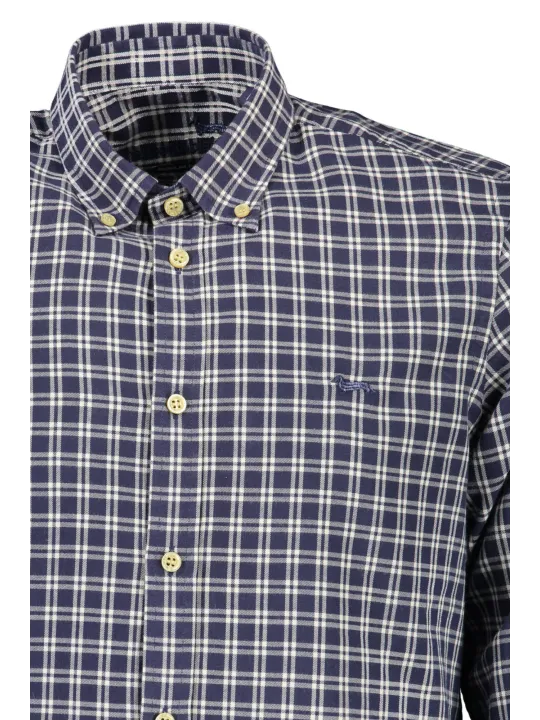 "Harmont & Blaine Startseite im Sale | HARMONT &amp BLAINE BLAUES LANGARM-HEMD FÜR HERREN online kaufen"|Planet-Deluxe