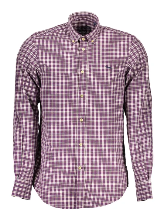 "Harmont & Blaine Startseite im Sale | HARMONT &amp BLAINE LANGARM-HEMD FÜR HERREN LILA online kaufen"|Planet-Deluxe