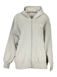 "Calvin Klein Startseite im Sale | CALVIN KLEIN SWEATSHIRT MIT REISSVERSCHLUSS DAMEN GRAU online kaufen"|Planet-Deluxe
