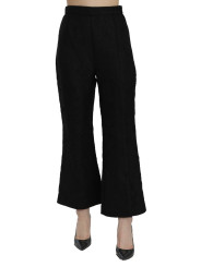 Jeans & Pants Chic High Waist Flared Cropped Pants 1.080,00 € 8054319414180 | Planet-Deluxe