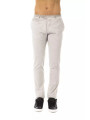 Jeans & Pants Sleek Gray Casual Fit Cotton Pants for Men 150,00 € 2000032963500 | Planet-Deluxe