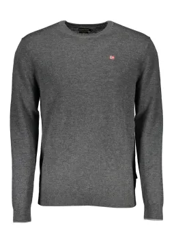 Napapijri DAMAVAND: Stilvoller Grauer Pullover für Herren