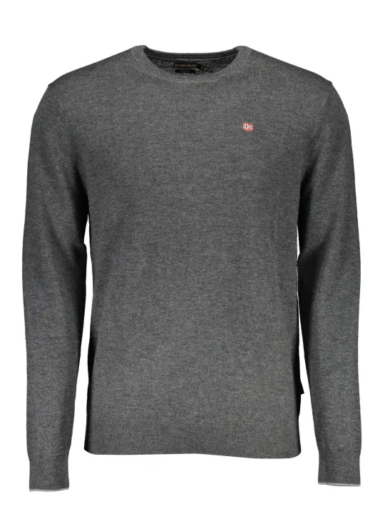 "Napapijri Startseite im Sale | NAPAPIJRI GRAUER PULLOVER FÜR HERREN online kaufen"|Planet-Deluxe