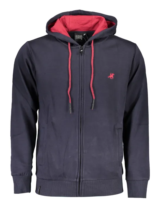 "U.S. GRAND POLO Startseite im Sale | US GRAND POLO HERREN SWEATSHIRT BLAU MIT REISSVERSCHLUSS online kaufen"|Planet-Deluxe
