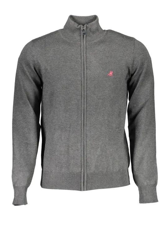 "U.S. GRAND POLO Pullover im Sale | US GRAND POLO GRAUER CARDIGAN FÜR HERREN online kaufen"|Planet-Deluxe