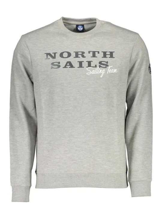 "North Sails Sweatshirts im Sale | North Sails Maritimes Langarm Sweatshirt in Grau online kaufen"|Planet-Deluxe