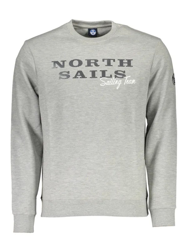"North Sails Sweatshirts im Sale | North Sails Maritimes Langarm Sweatshirt in Grau online kaufen"|Planet-Deluxe