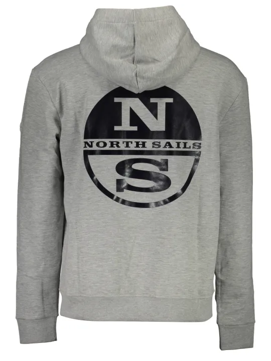 "North Sails Sweatshirts im Sale | North Sails Heather Grey Hoodie online kaufen"|Planet-Deluxe