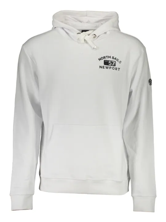 "North Sails Sweatshirts im Sale | North Sails Hoodie Langarm Weiss online kaufen"|Planet-Deluxe