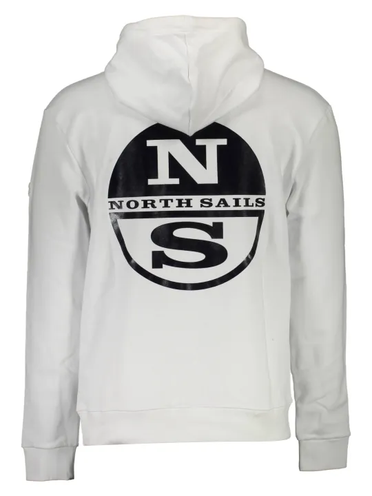 "North Sails Sweatshirts im Sale | North Sails Hoodie Langarm Weiss online kaufen"|Planet-Deluxe