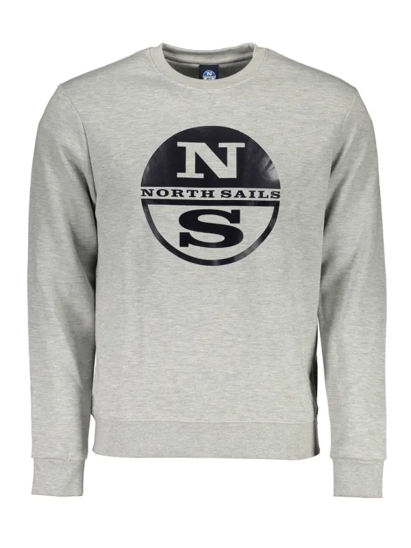"North Sails Sweatshirts im Sale | "Nautical Comfort Langarmshirt Grau" online kaufen"|Planet-Deluxe