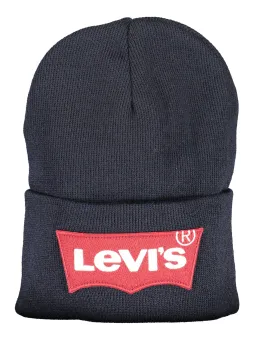 Levi's Graue Mütze mit Pinkem Logo - Klassisch & Stilvoll
